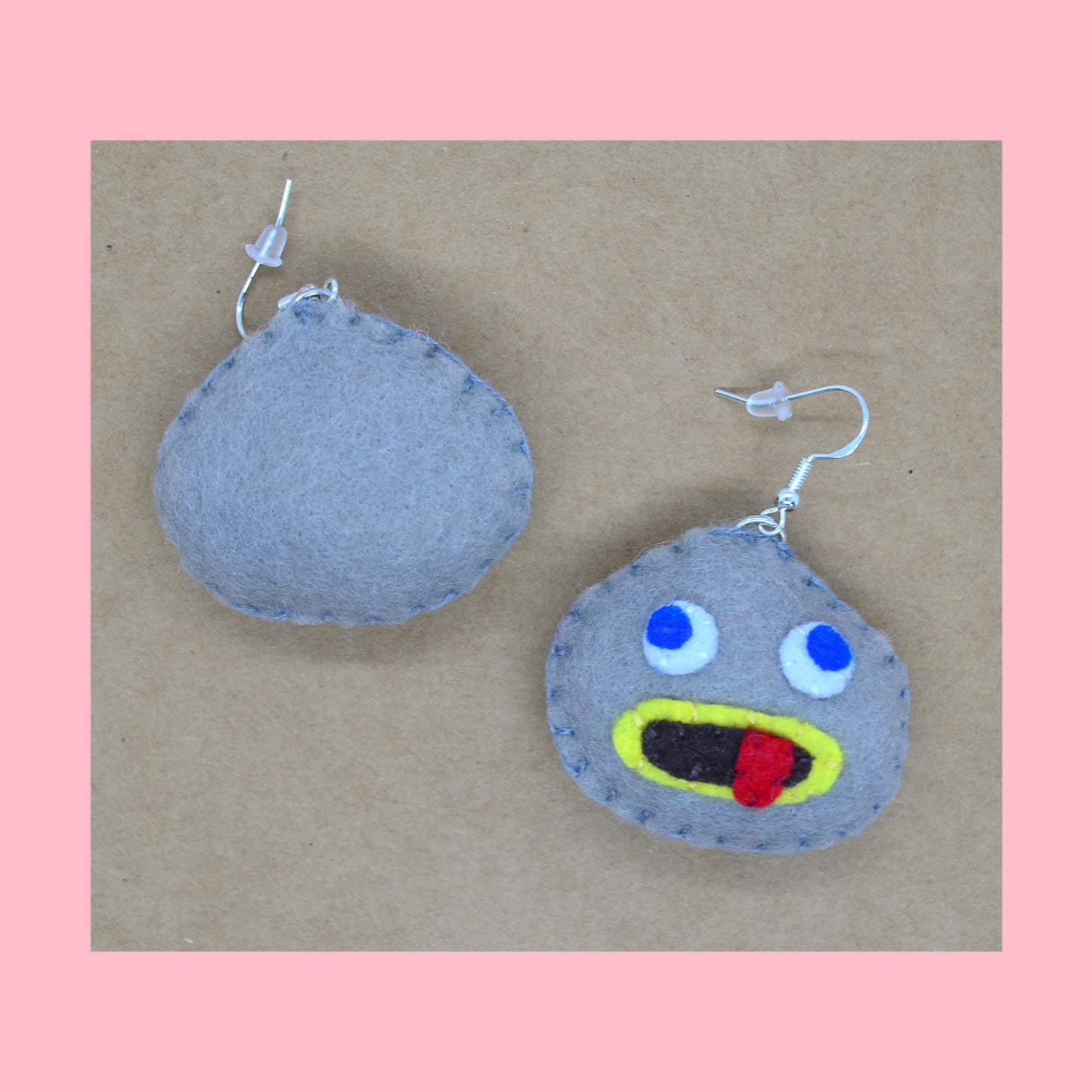 Rock Fact Felt Earrings | Over The Garden Wall Inspired