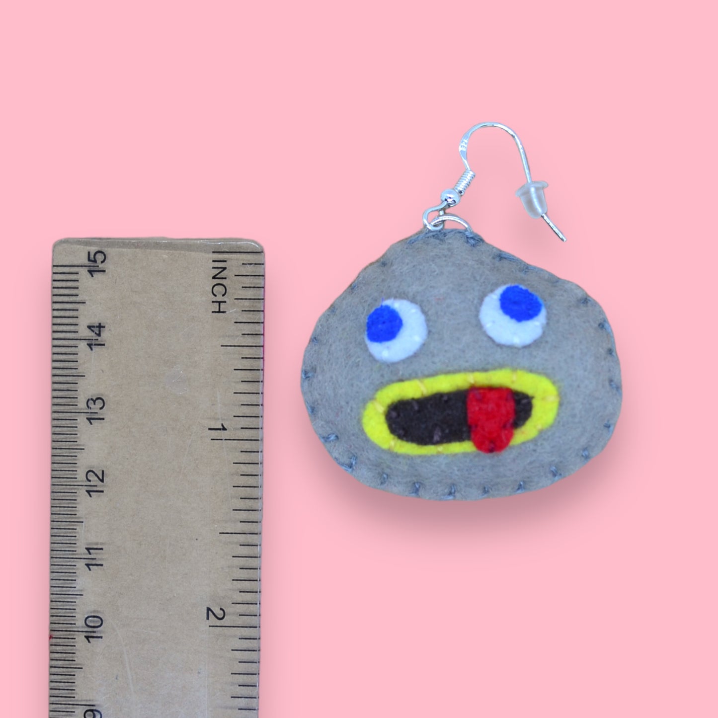 Rock Fact Felt Earrings | Over The Garden Wall Inspired