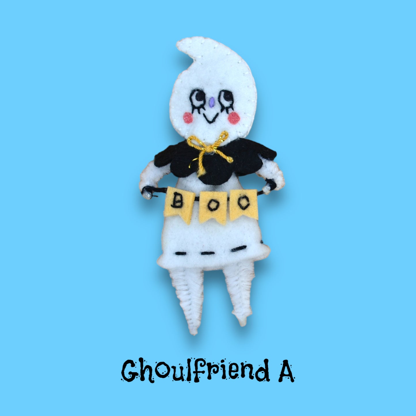 Ghoulfriends Felt Brooches | Ghose Felt Pins