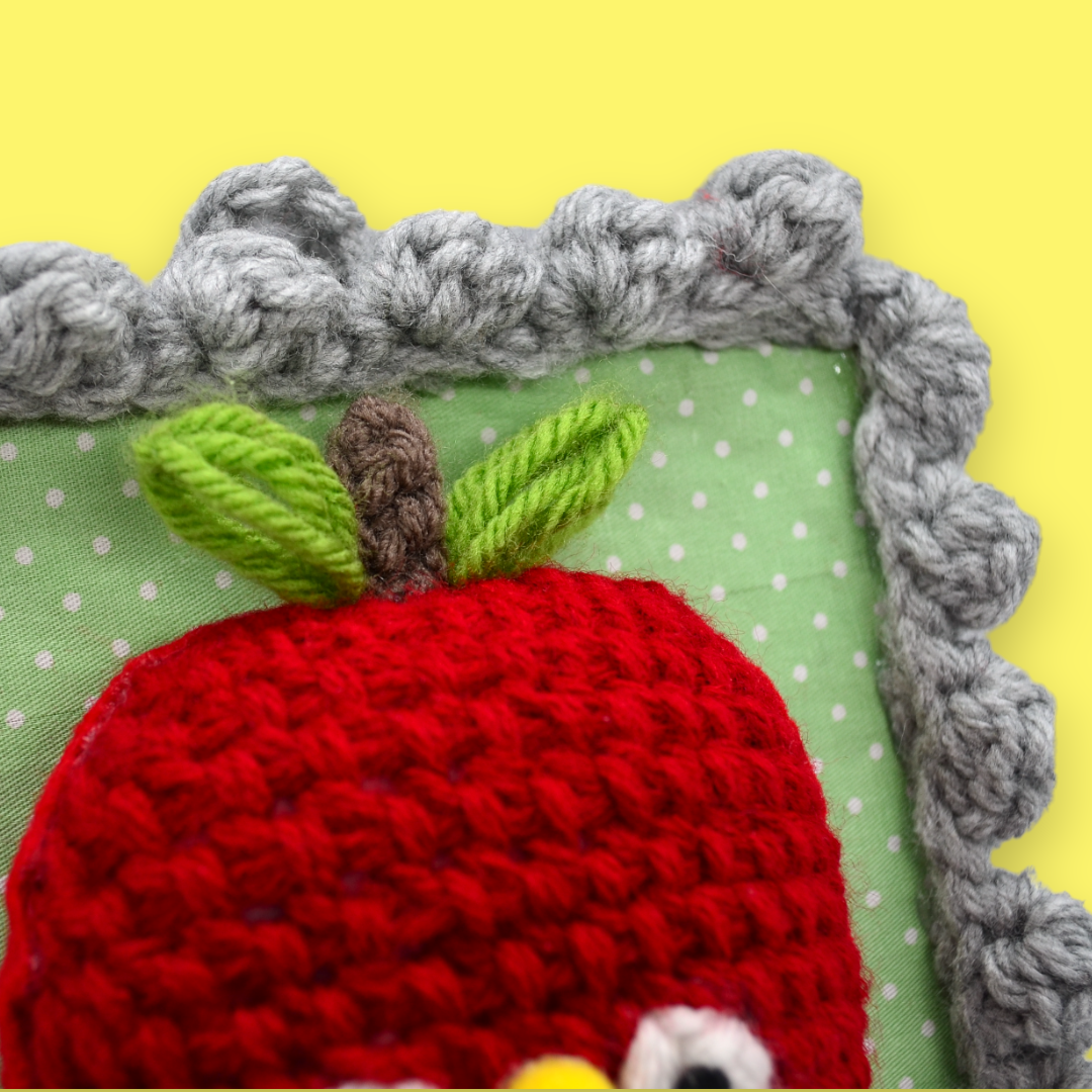 🍎Apple Yarn Taxidermy | Apple Embroidered Wall Art