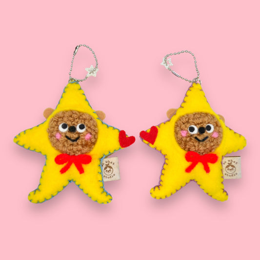 Star Bears Magnetic Bag Charms 🧸🌟 | Pair of Charms