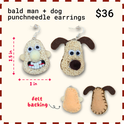 ❃Punchneedle Earrings Preorders❃