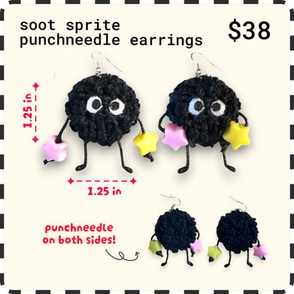 ❃Punchneedle Earrings Preorders❃