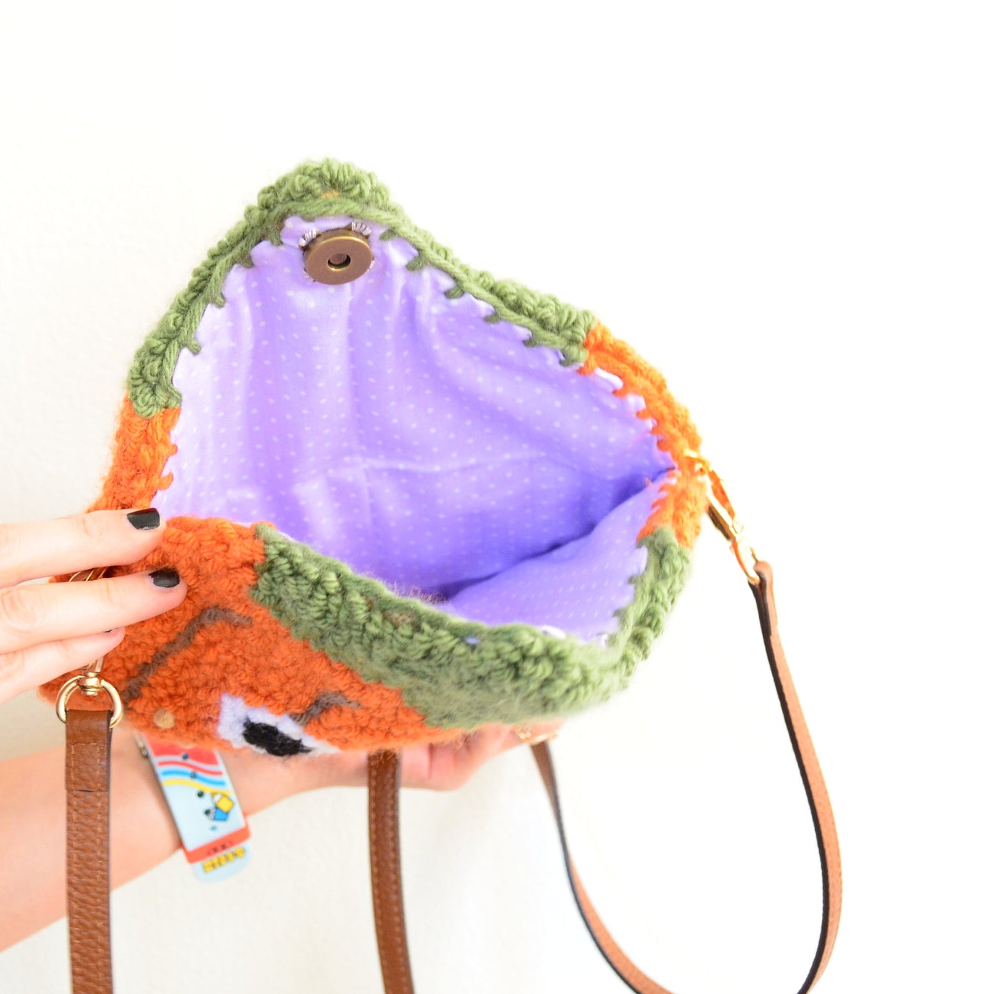 🍒 Punchneedle Bag (Made To Order) | Tufted Purse | Textile Handbag